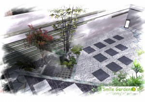『和風のお庭』　　こだわりの坪庭プラン