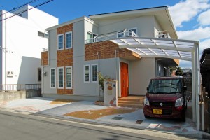 ディーズガーデンでナチュラルで暖かみのある門まわり T様邸~加古川市~