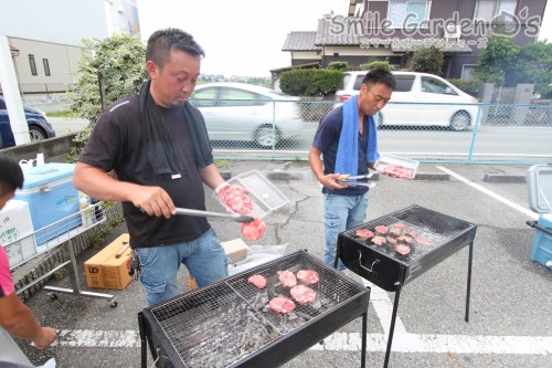 OB様とBBQ(^^♪