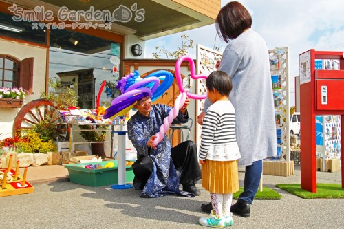 スマイルガーデン イベント バルーンアート