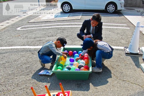 smile garden D's 魚住町 イベント ヨーヨー釣り