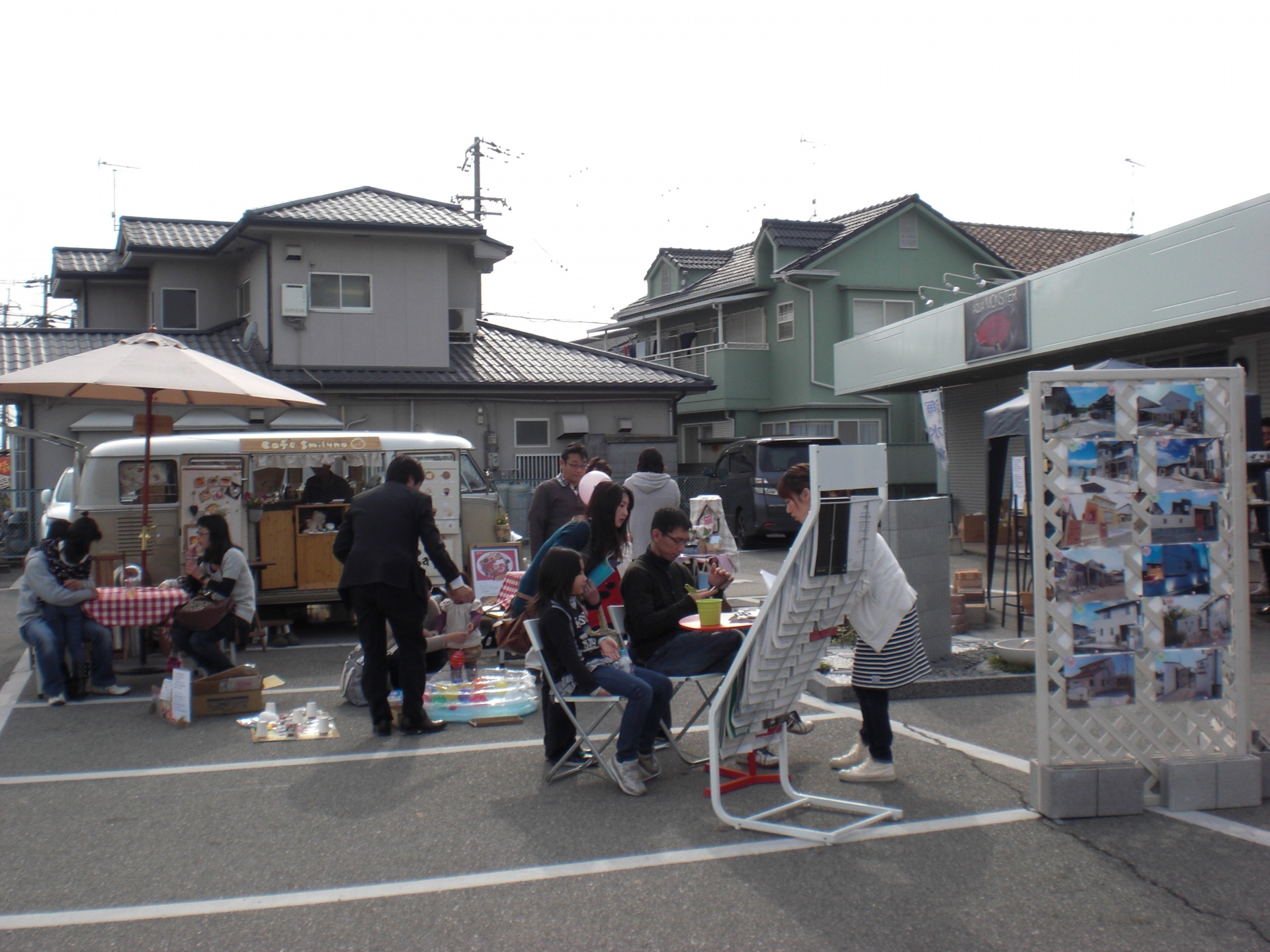 イベント終了後のスマイルガーデン・・・