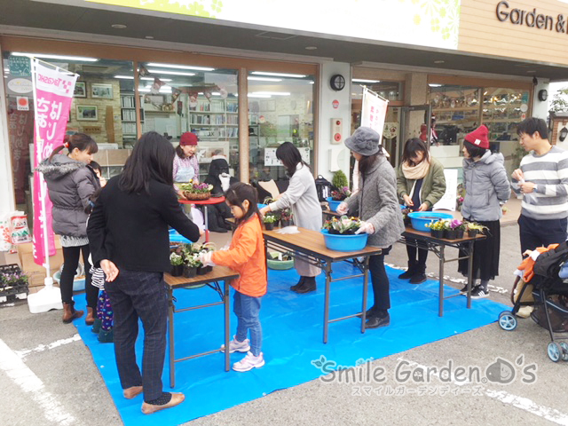 スマイルガーデンディーズ 加古川 明石 リースづくり
