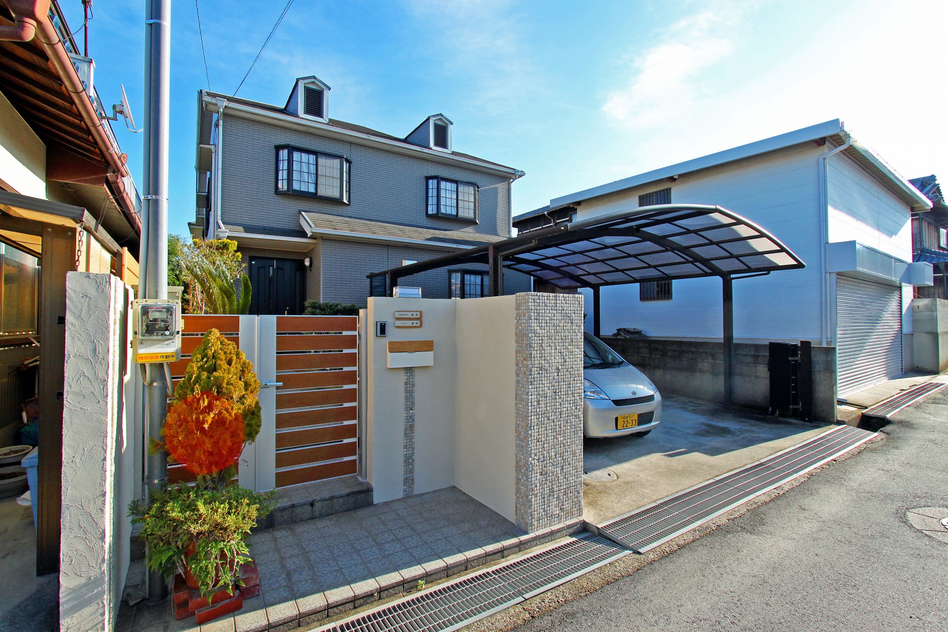 明るい門廻りへガーデンリフォーム　Ｔ様邸～加古川市～