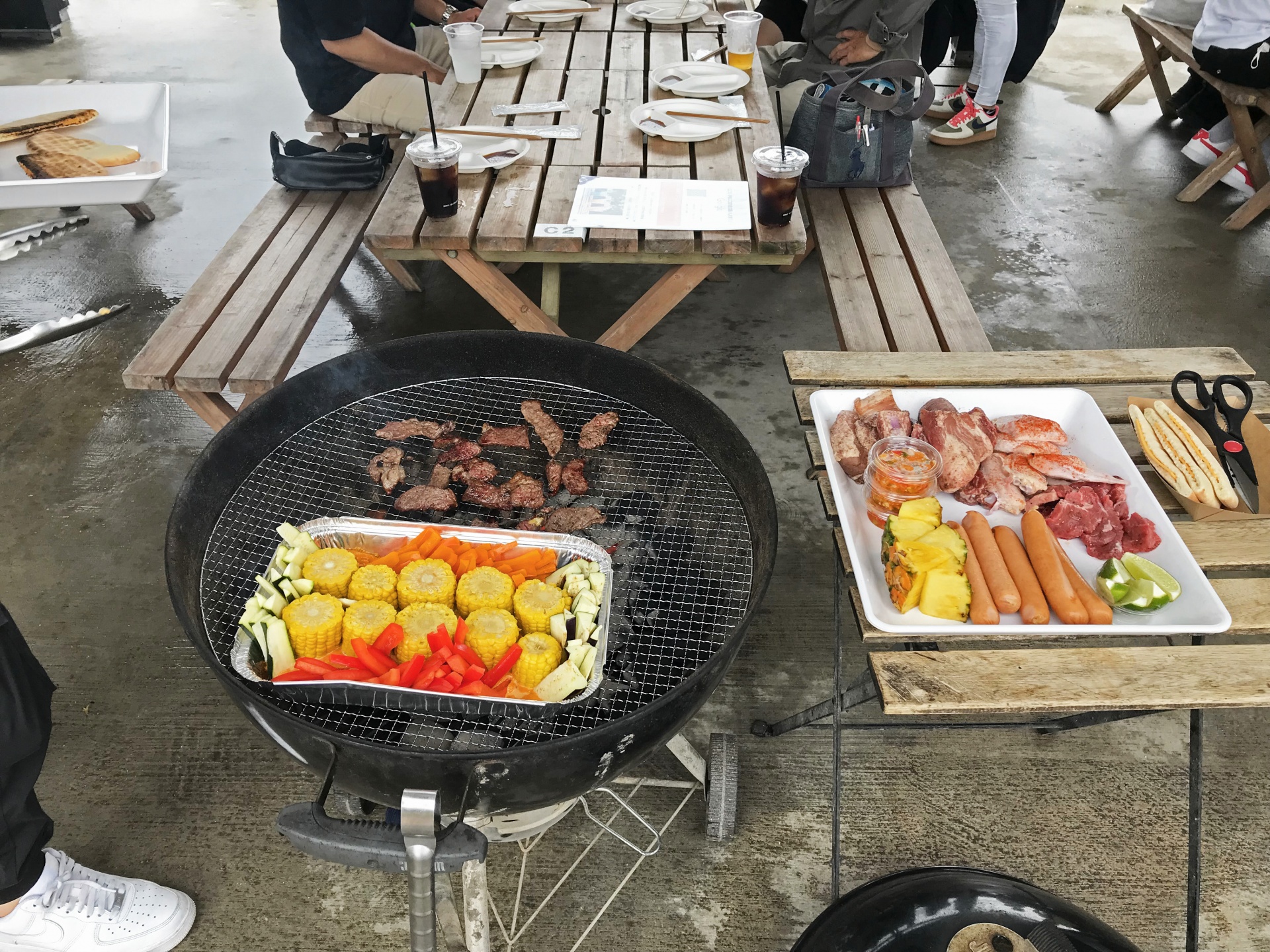 スタッフバーベキュー 協力会社 明石市