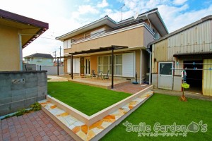 子供が遊べ 大人がくつろげるお庭づくりのご提案 加古川市 高砂市 明石市 神戸市西区 エクステリア 外構 ガーデニング スマイルガーデンディーズ