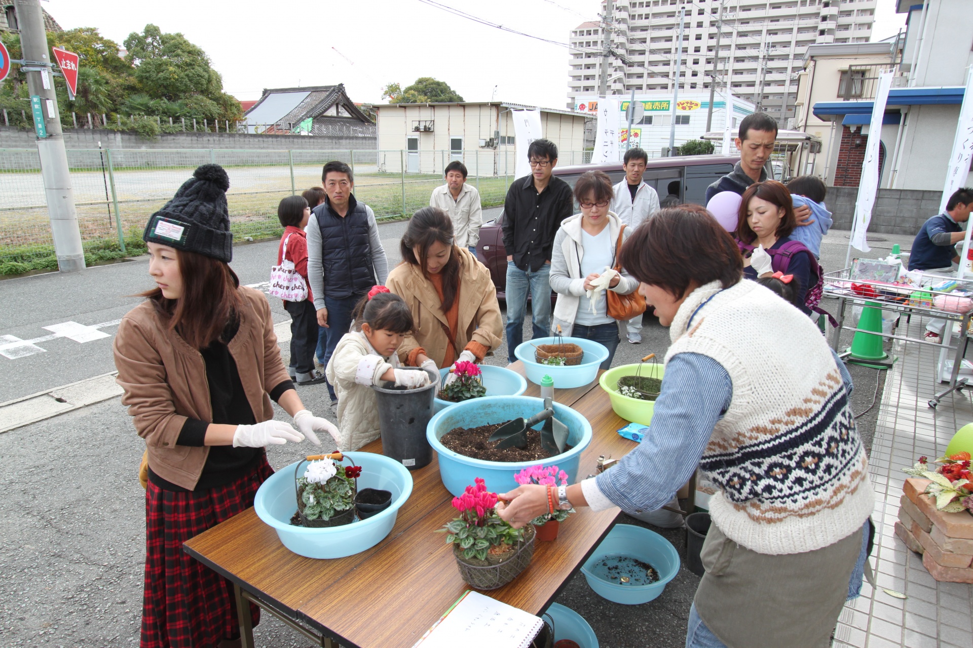 寄せ植え教室