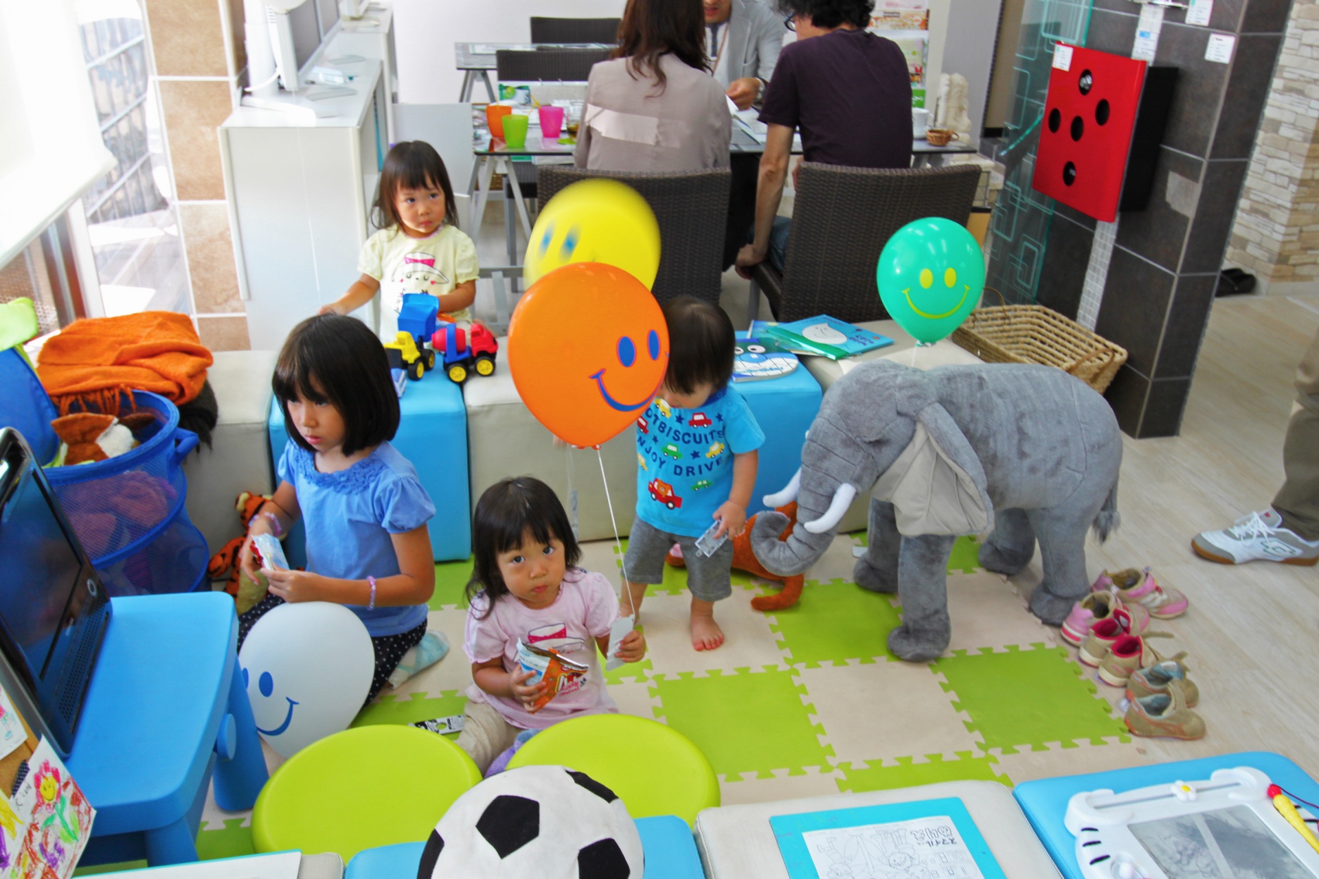 スマイルガーデン 加古川 明石 大相談会 風船