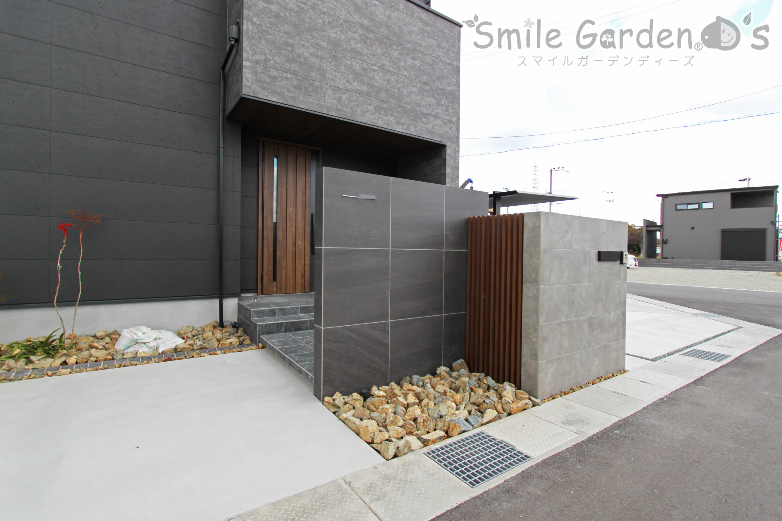 シンプルな中にもこだわりを追求した新築外構