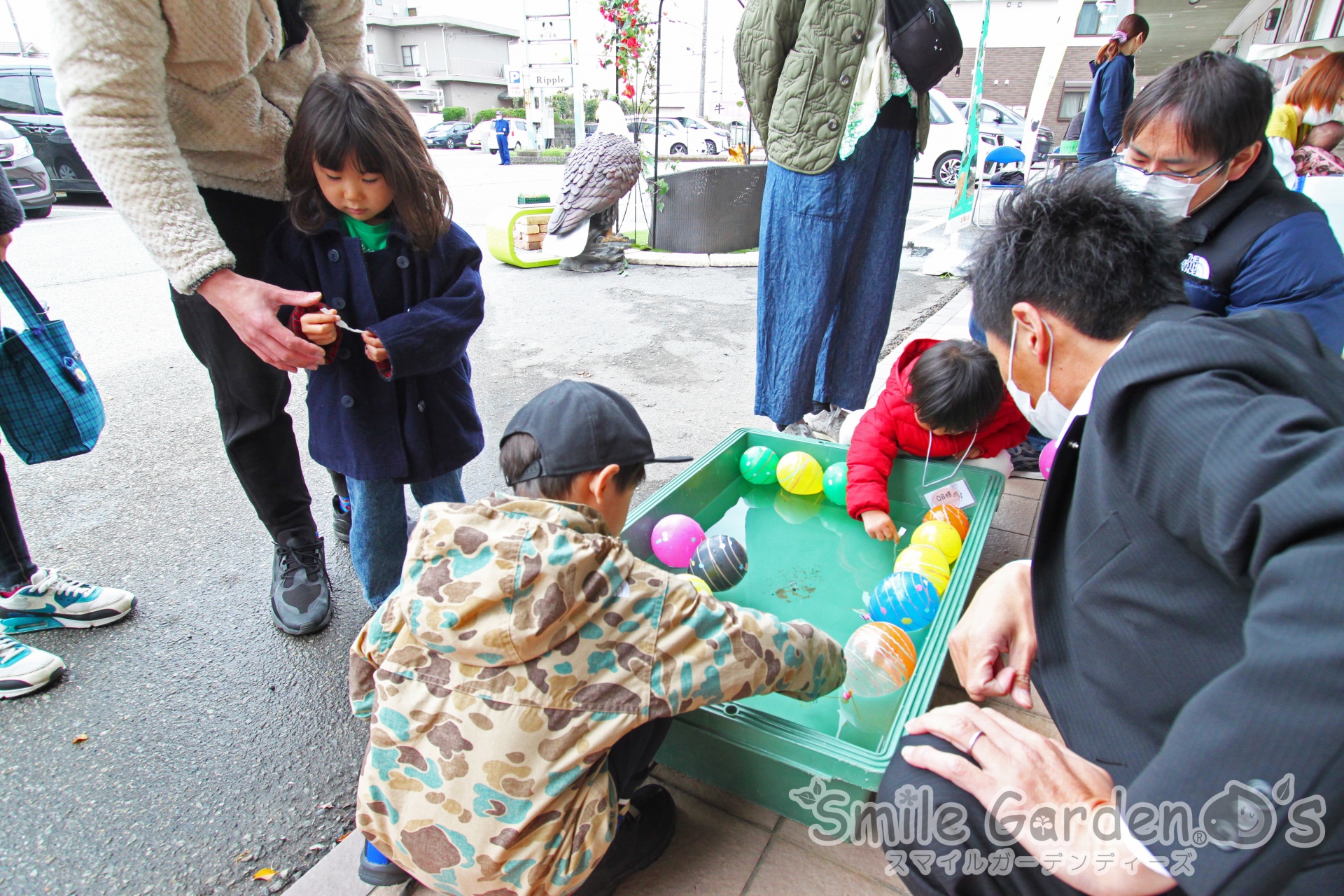 ヨーヨー釣り 楽しいイベント スマイルガーデンディーズ