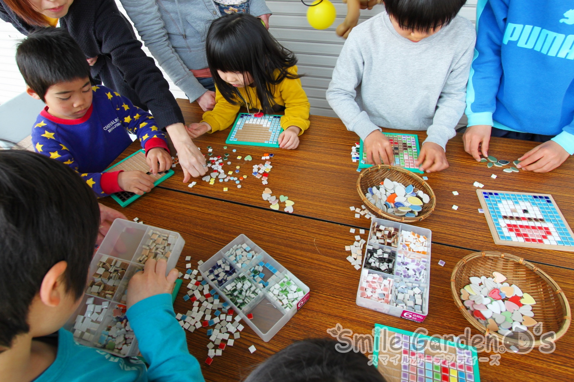 鍋敷きづくり　スマイルガーデン　加古川市