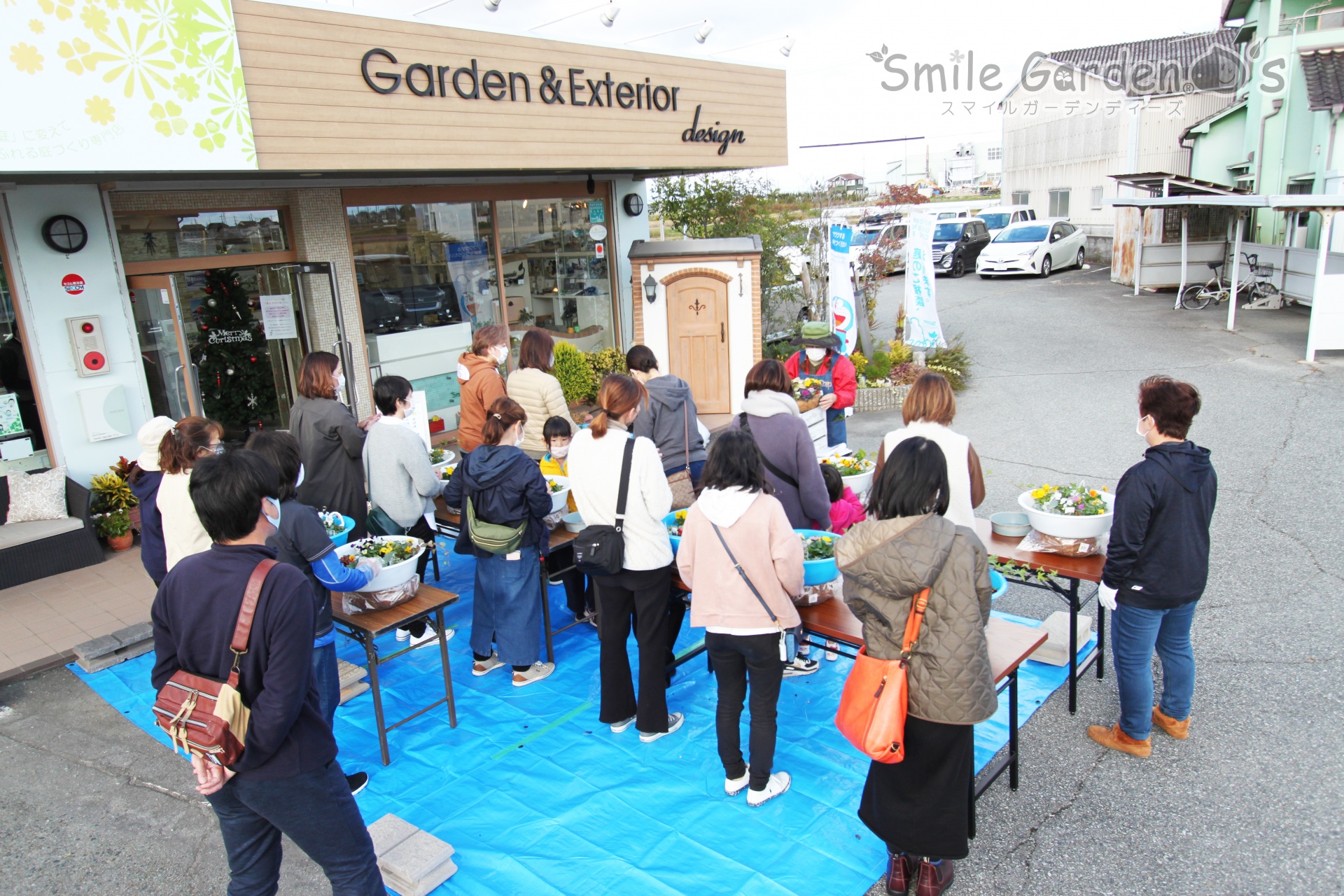 今年も人気イベント～正月リース作り～開催いたしました