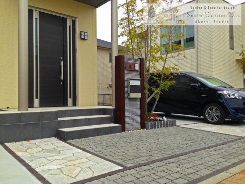 スマイルガーデン 神戸市垂水区 外構工事 シンプルモダン