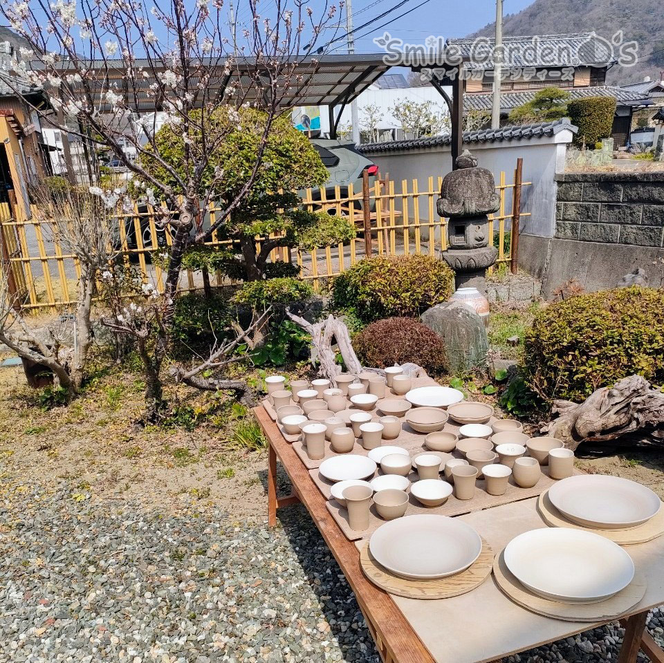 手作り陶器 ホテルライク 外構