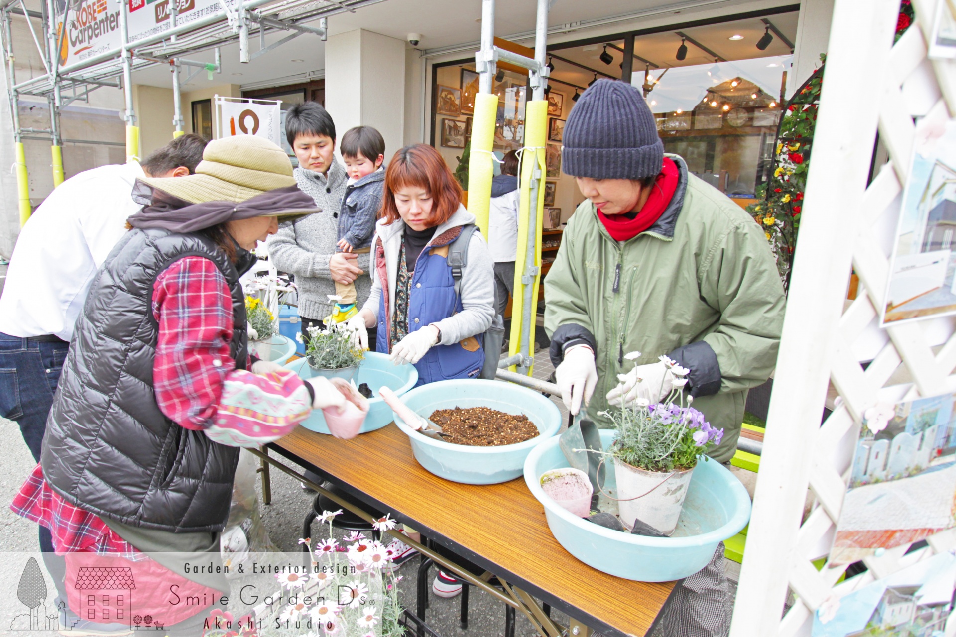 寄せ植え教室
