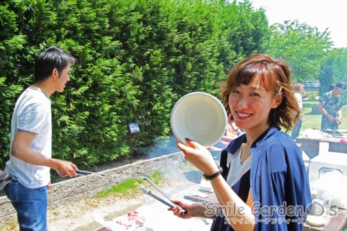 スマイルガーデン BBQ お肉はまだかしら